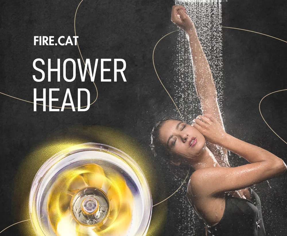 360-Degrees Portable Rotate High Pressure Turbo Shower Head Ab-J332