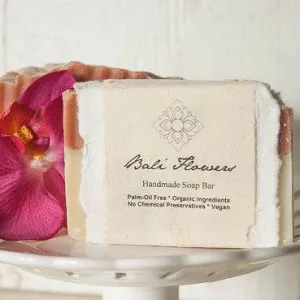 Bali Flowers Organic Soap