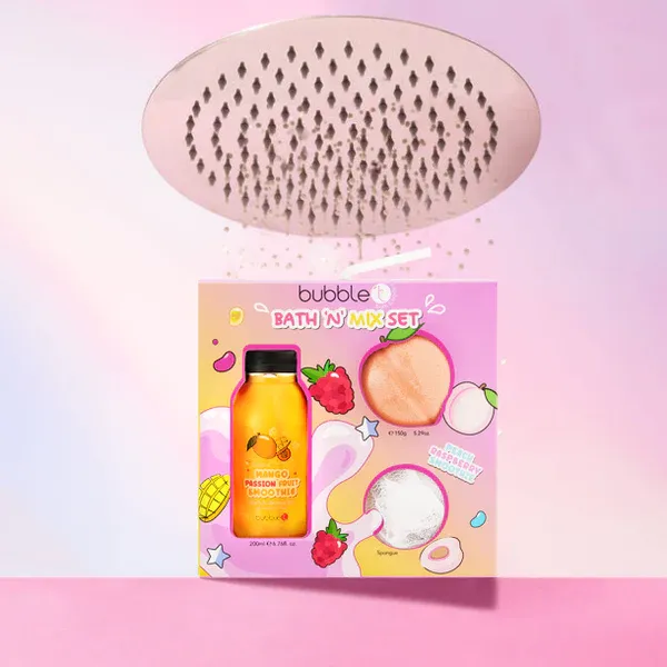Bubble T Smoothie Bath n' Mix Gift Set - 3 pc Set
