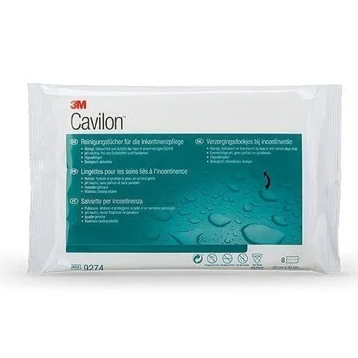 CAVILON patch 3M cleaning patch, Towel for incontinence care 9274