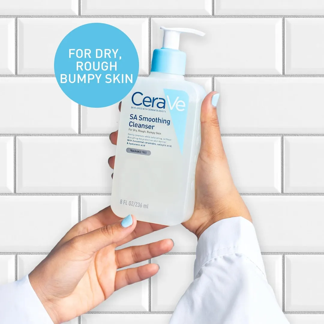 CeraVe SA Smoothing Cleanser with Salicylic Acid 236ml (T)