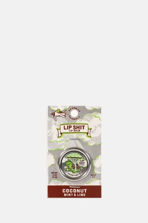 Coconut, Mint and Lime Lip Shit