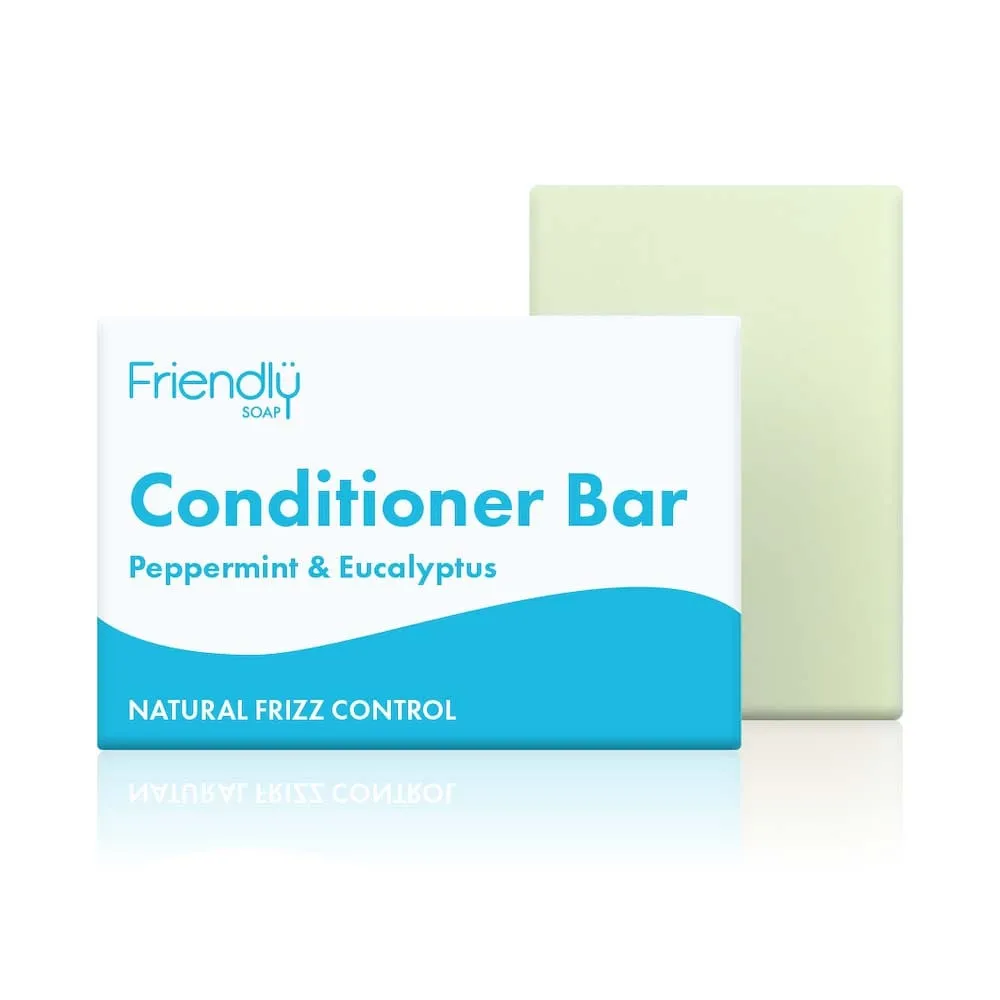 Friendly Soap - Peppermint & Eucalyptus Conditioner Bar