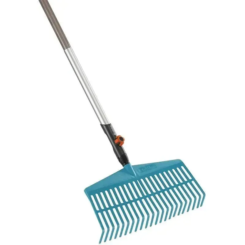 Gardena Combisystem Lawn Rake, Broom & 130cm Handle Set