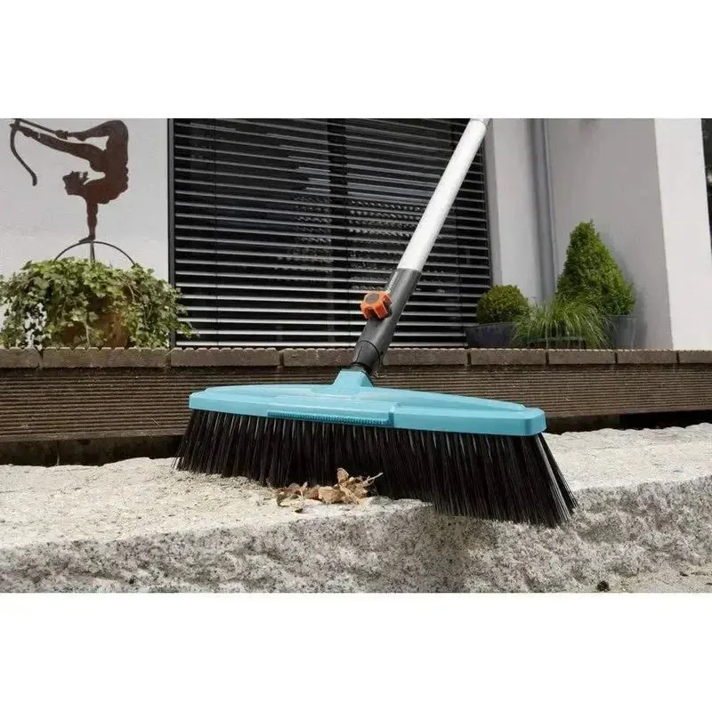 Gardena Combisystem Lawn Rake, Broom & 130cm Handle Set
