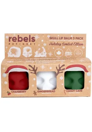 Holiday Edition Skull | LIP BALM [3 Pack]