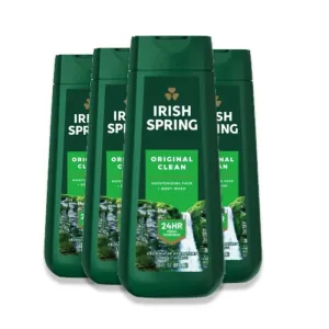 Irish Spring Original Clean Body Wash for Men 20 oz  - 4 pack