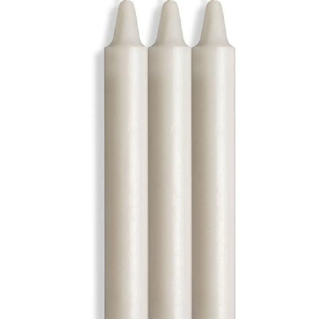 Lacire Wax Play Pillar Drip Candles - White