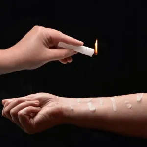 Lacire Wax Play Pillar Drip Candles - White