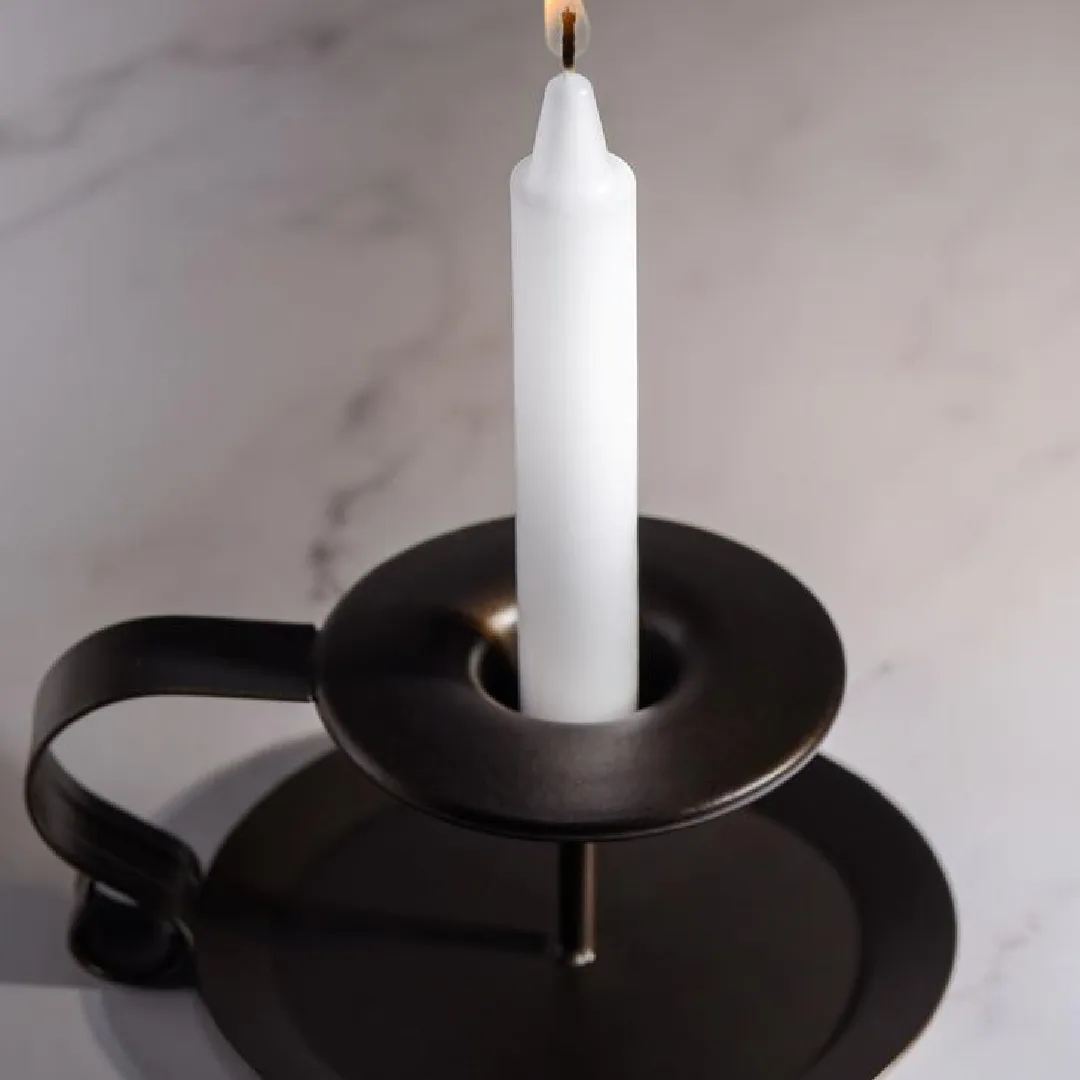Lacire Wax Play Pillar Drip Candles - White