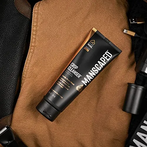 MANSCAPED® Crop Cleanser™ Groin Wash, Men’s UltraPremium Invigorating Formula for Below-The-Waist Cleaning, Refreshing Shower Gel For Men Infused with Vitamin E and Aloe, Vegan body wash (6 oz)