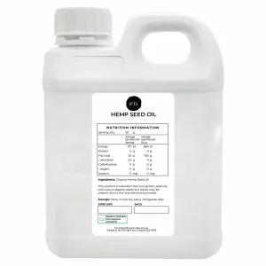 Organic Cold-Pressed Hemp Seed Oil 5L - Australian Made