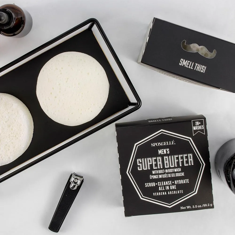 Spongelle 12  Men's Super Buffer