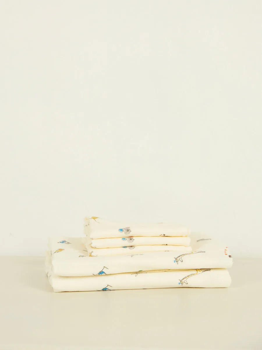 Triple Gauze Baby Towel - Cream