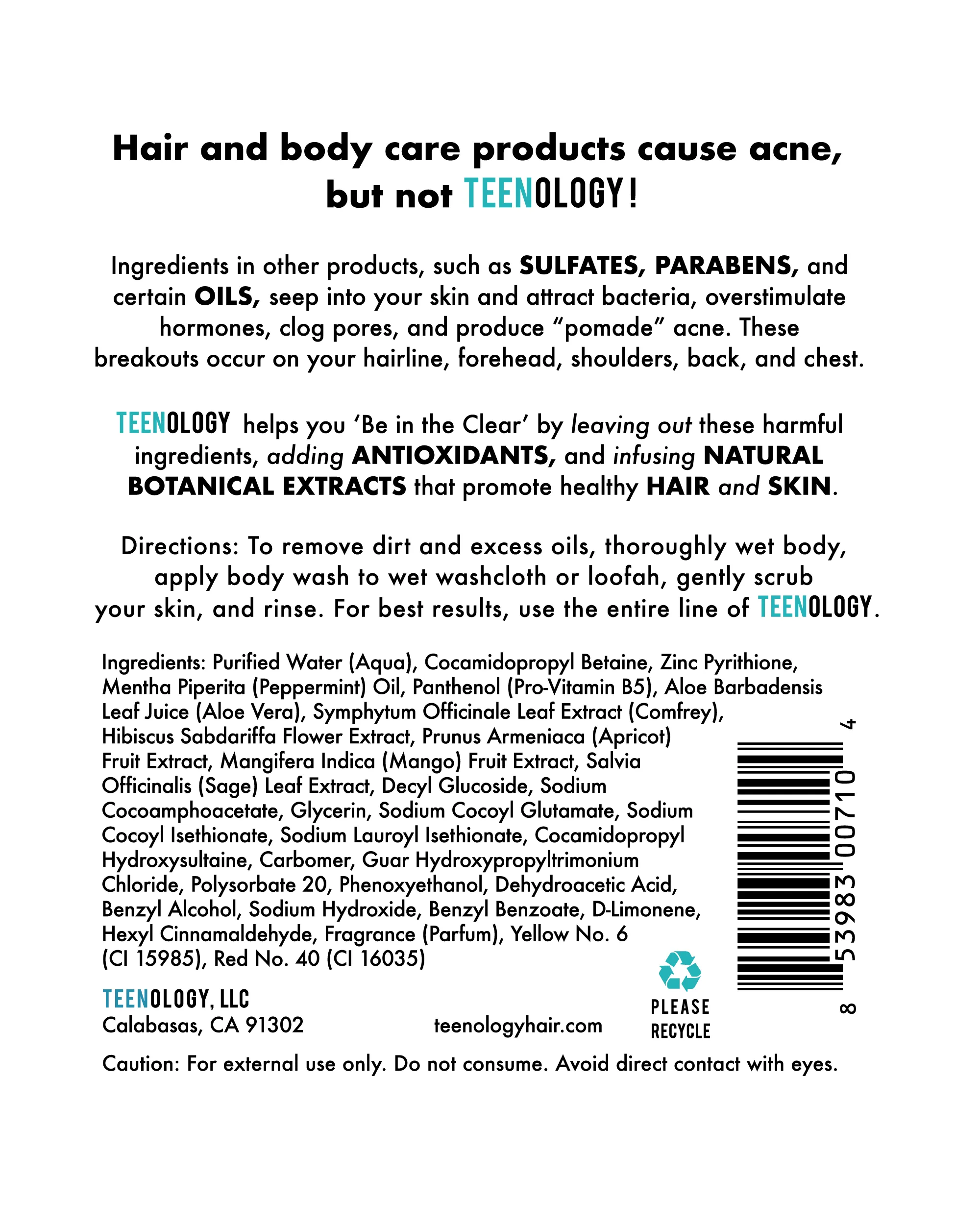 Tropical Orange Body Wash